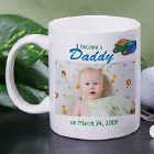 Personalized New Father Photo Coffee Mug